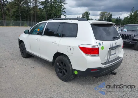 2013 Toyota Highlander Base Plus V6 z USA, uszkodzony, nr VIN 5TDBK3EH0DS274496
